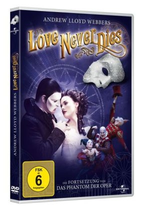 Love Never Dies, 1 DVD - 