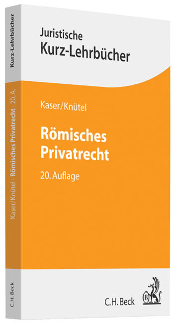 Römisches Privatrecht - Max Kaser, Rolf Knütel