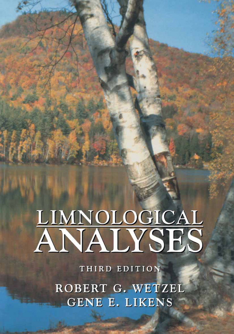 Limnological Analyses - Robert G. Wetzel, Gene E. Likens