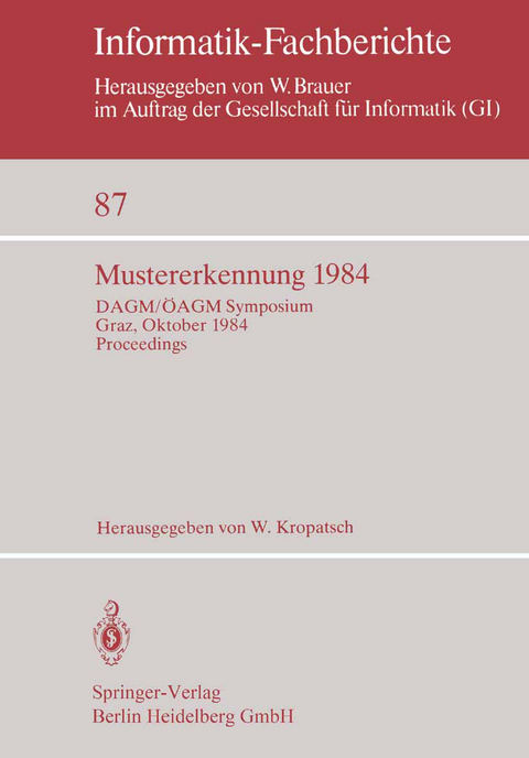 Mustererkennung 1984 - 