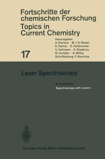 Laser Spectroscopy - W. Demtröder