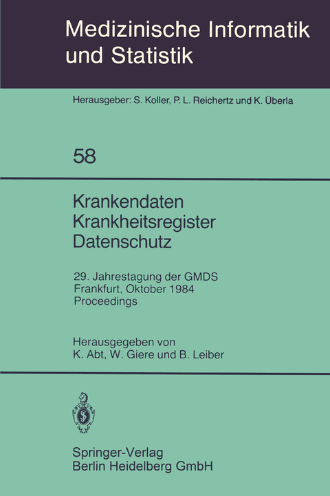 Krankendaten Krankheitsregister Datenschutz - 