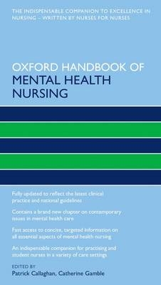 Oxford Handbook of Mental Health Nursing - 