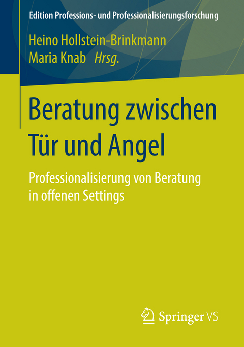 Beratung zwischen Tür und Angel - 