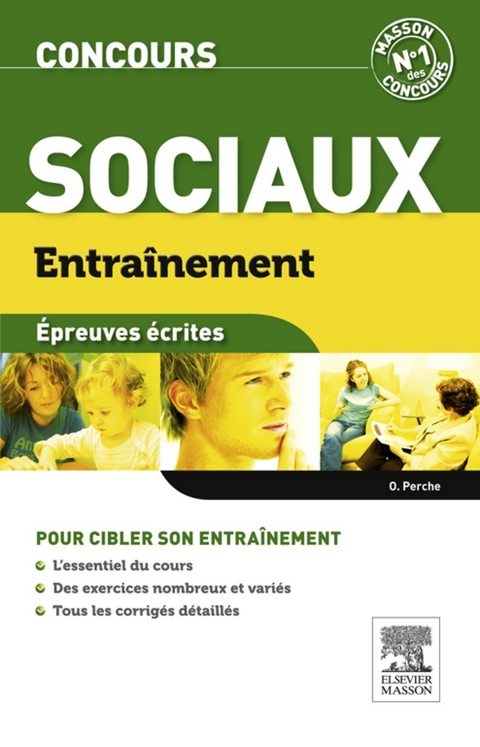 Entraînement Concours sociaux. Epreuves écrites -  Olivier Perche