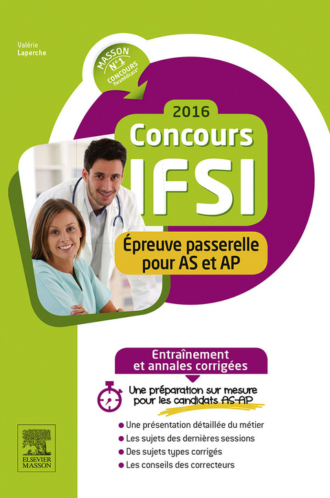 Concours IFSI 2016 - Épreuve passerelle pour AS et AP -  Valerie Laperche