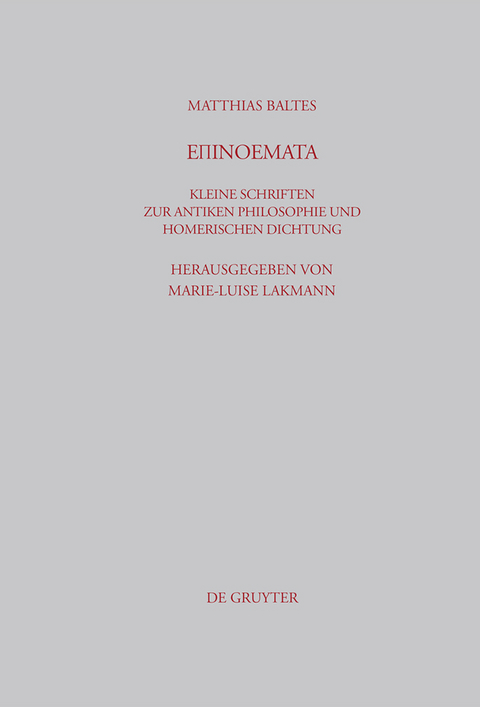 Epinoemata - Matthias Baltes