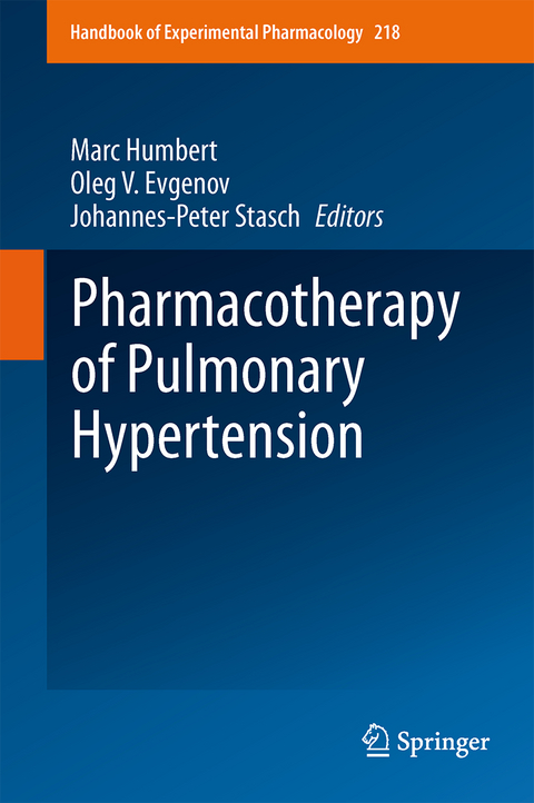 Pharmacotherapy of Pulmonary Hypertension - 