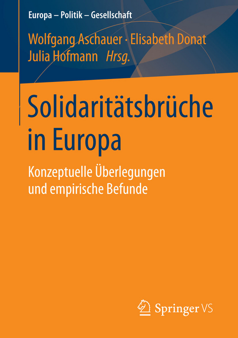 Solidaritätsbrüche in Europa - 