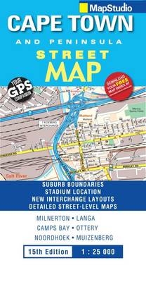 Cape Town street map -  Map Studio