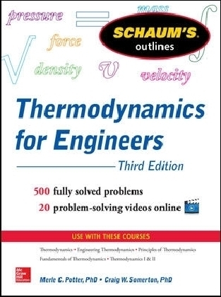 Schaums Outline of Thermodynamics for Engineers - Merle Potter, Craig Somerton