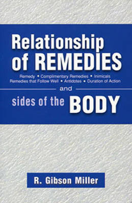 Relationship of Remedies - Robert Gibson Miller