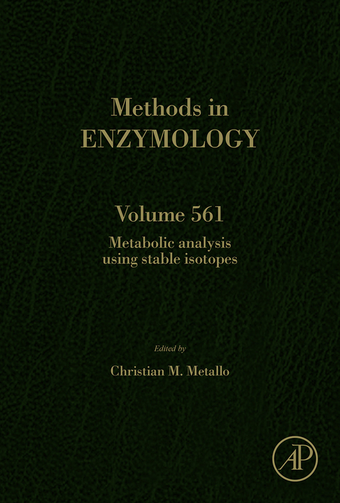 Metabolic Analysis Using Stable Isotopes - 