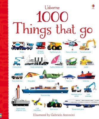 1000 Things that go - Sam Taplin