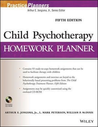 Child Psychotherapy Homework Planner - David J. Berghuis, L. Mark Peterson, William P. McInnis