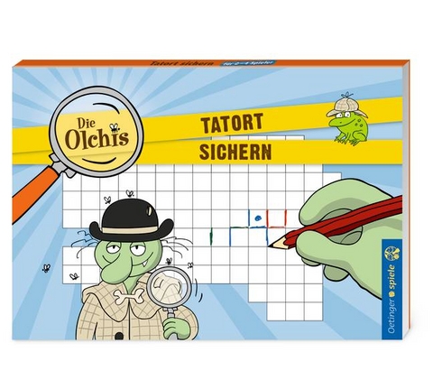 Die Olchis Blockspiel Tatort sichern