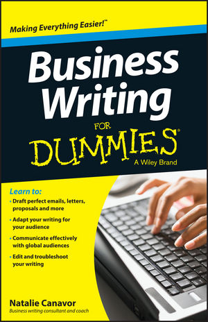 Business Writing for Dummies -  Canavor