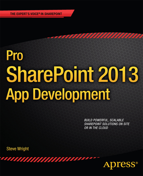 Pro SharePoint 2013 App Development - Steve Wright