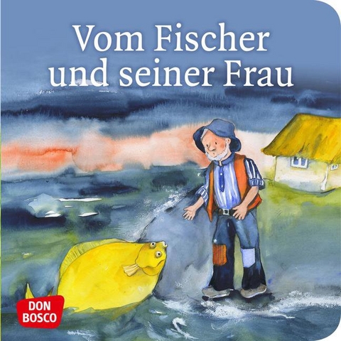 Vom Fischer und seiner Frau. Mini-Bilderbuch. - Brüder Grimm