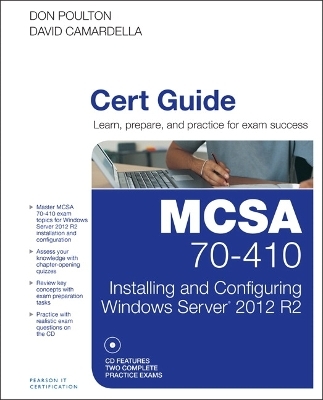 MCSA 70-410 Cert Guide R2 - Don Poulton, David Camardella