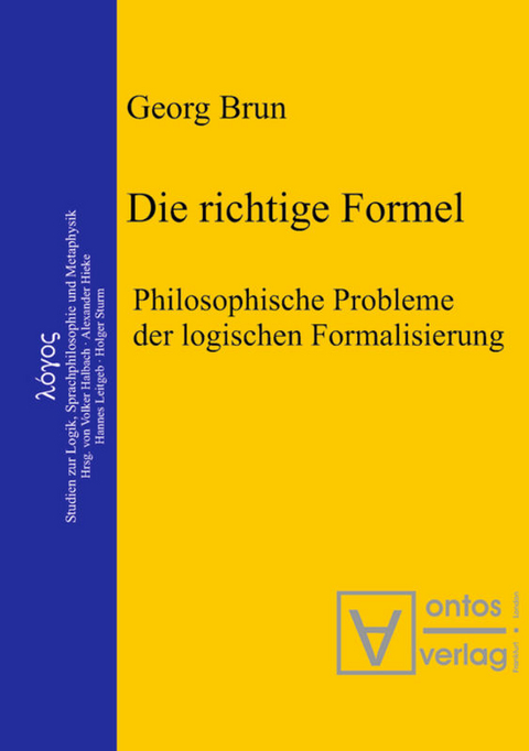 Die richtige Formel - Georg Brun