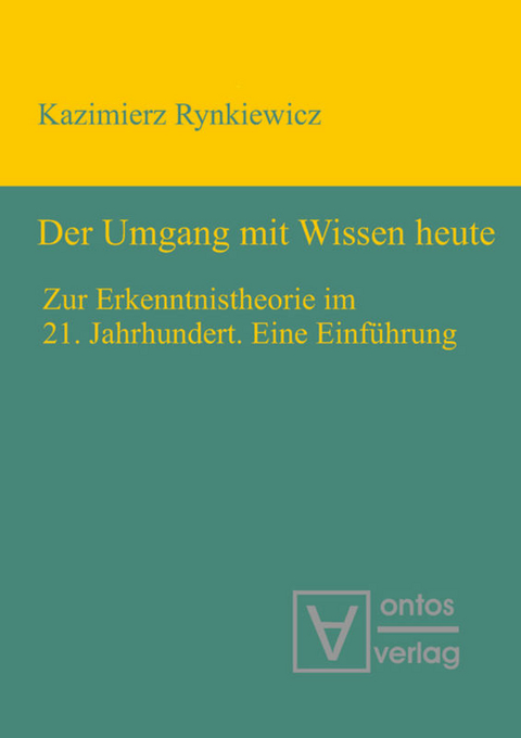 Der Umgang mit Wissen heute - Kazimierz Rynkiewicz