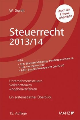 Steuerrecht 2013/14 - Werner Doralt