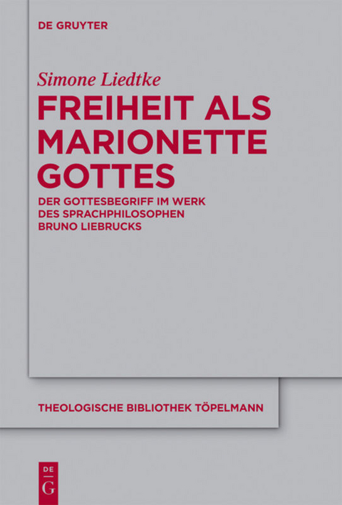 Freiheit als Marionette Gottes - Simone Liedtke