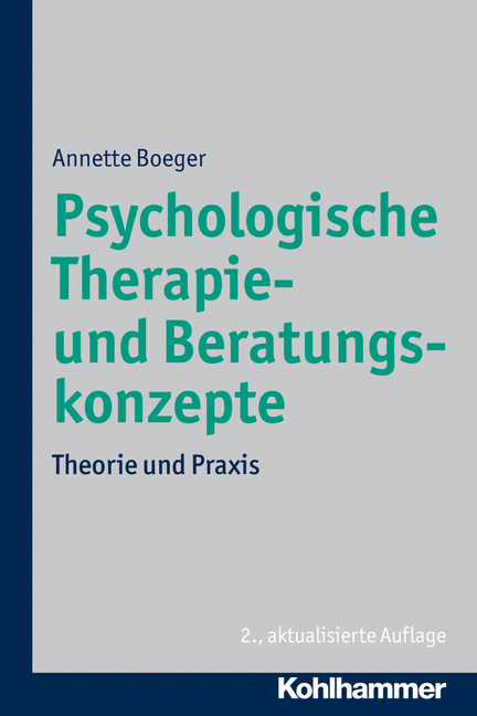 Psychologische Therapie- und Beratungskonzepte - Annette Boeger