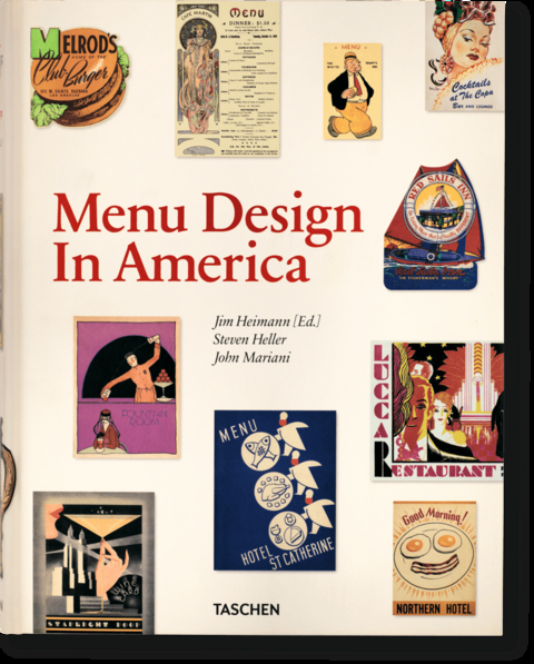 Menu Design in America - John Mariani, Steven Heller