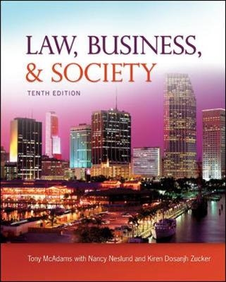 Law, Business and Society - Tony McAdams