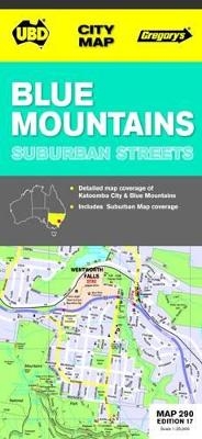 Blue Mountains Map 290 -  UBD Gregory’s