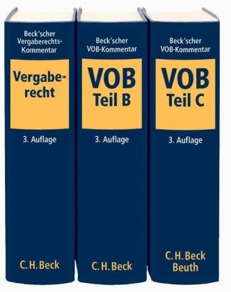 Beck'scher VOB-Kommentar  Gesamtwerk Teile A - C