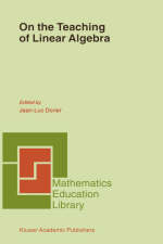 On the Teaching of Linear Algebra - 