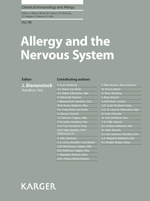 Allergy and the Nervous System - 