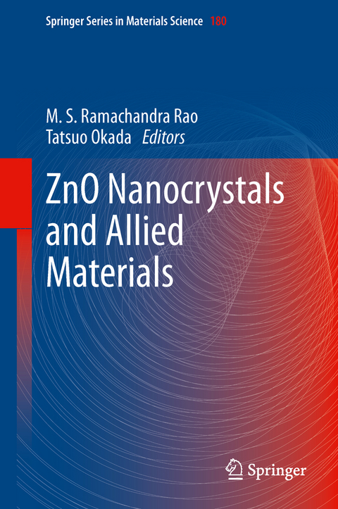 ZnO Nanocrystals and Allied Materials - 