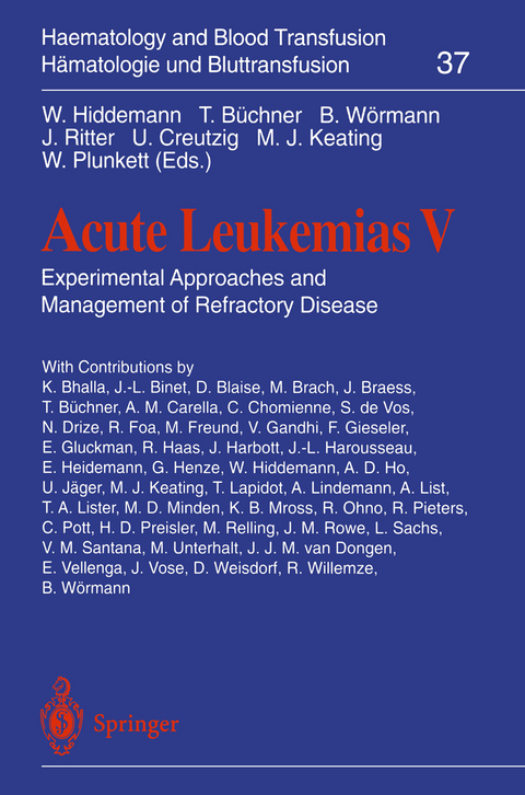 Acute Leukemias V - 