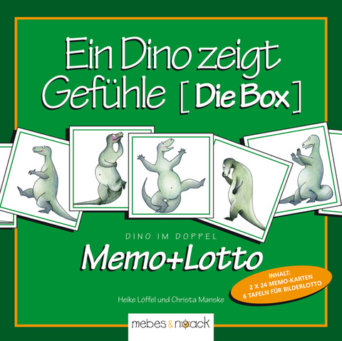 Ein Dino zeigt Gefühle - Die Box - Heike Löffel, Christa Manske