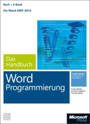 Microsoft Word Programmierung - Christian Freßdorf, Thomas Gahler, Cindy Meister