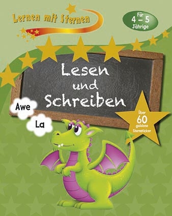 Lernen mit Sternen - Lesen und Schreiben für 4-5 Jährige