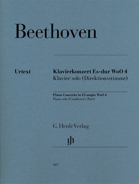 Ludwig van Beethoven - Klavierkonzert Es-dur WoO 4 - 