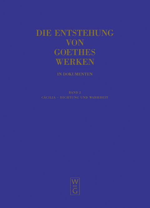 Cäcilia - Dichtung und Wahrheit - 