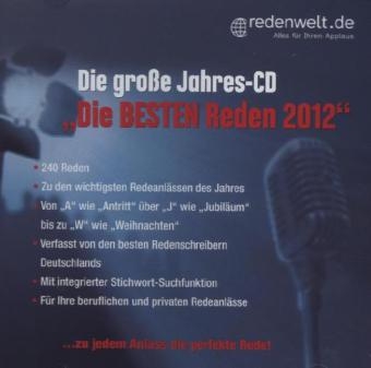 Die große Jahres-CD "Die besten Reden des Jahres 2012" - 