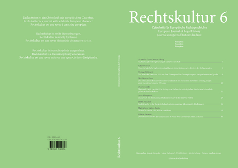 Rechtskultur 6 - Antonio Sánchez Aranda