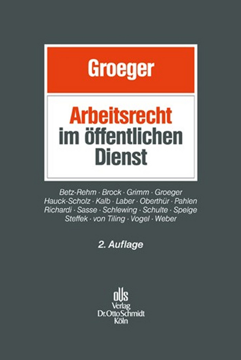 Arbeitsrecht im öffentlichen Dienst - 