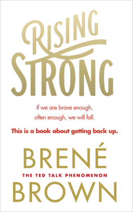 Rising Strong -  Brene Brown