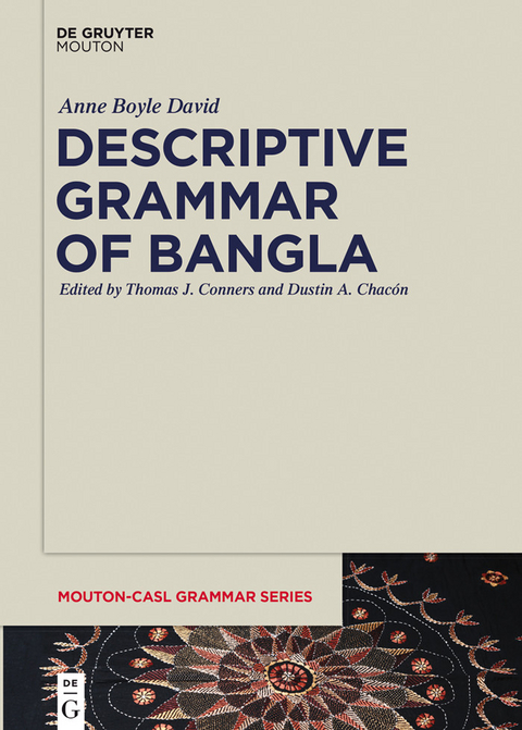 Descriptive Grammar of Bangla -  Anne Boyle David