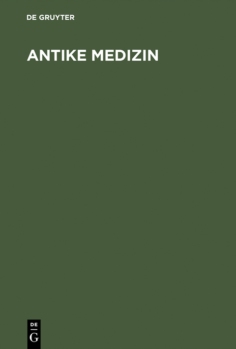 Antike Medizin - Joseph Schumacher