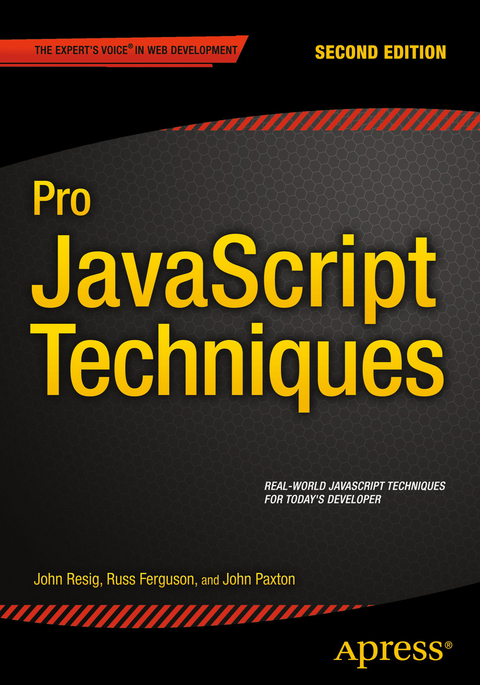 Pro JavaScript Techniques - John Paxton, John Resig, Russ Ferguson