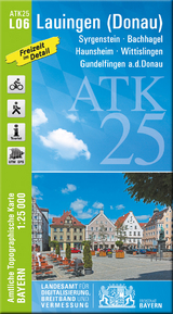 ATK25-L06 Lauingen (Donau) (Amtliche Topographische Karte 1:25000)